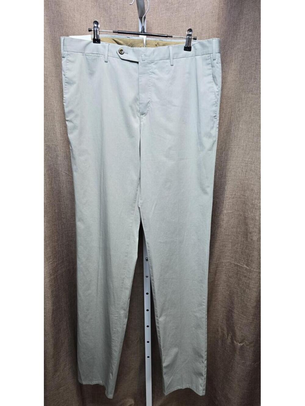 PT Torino Men's Silkochino Cotton/Silk Slim Fit Chino Pants Khaki/Tan • 36x36